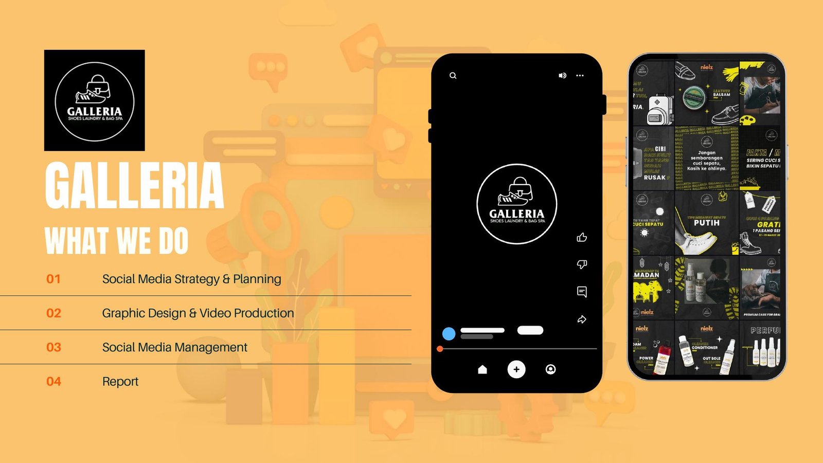 Galleria portfolio case study